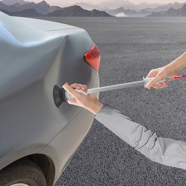 Pneumaattinen lommonvetosarja - Autokorikorjaustyökalu - Liukuvasara - Vakuumi-imukuppi - Metallilevyille - Kannettava