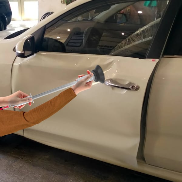 Pneumaattinen lommonvetosarja - Autokorikorjaustyökalu - Liukuvasara - Vakuumi-imukuppi - Metallilevyille - Kannettava