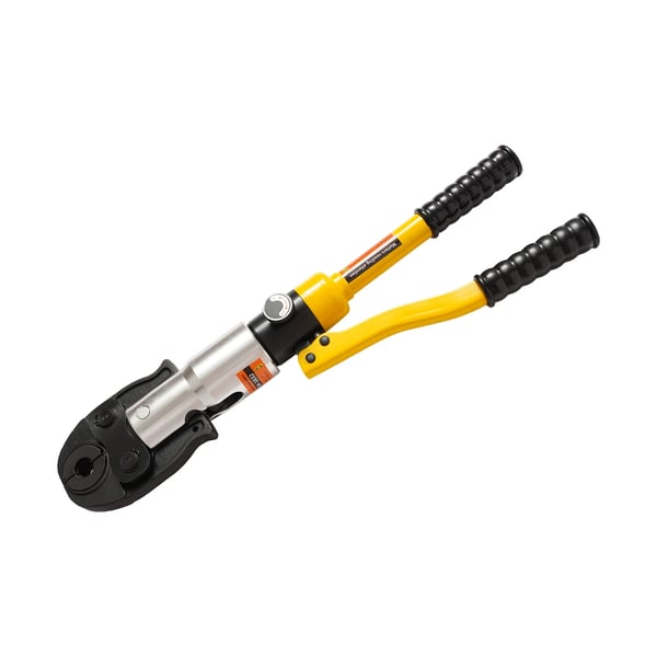 Hydraulisk crimpetang - Pressetang til rør - U-bakker U16–U32 - V-bakker V12–V28 - Til kobberrør - Sekskantpresning - Gul