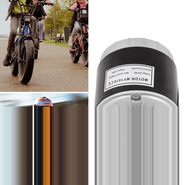 24V 350W DC harjallinen moottori - Sähköskuutti/Sähköpyörä/Sähköajoneuvo - IP54 - Korkea vääntö - 11-hampainen ketjuratas - 2700 r/min - Kuorma 100 kg