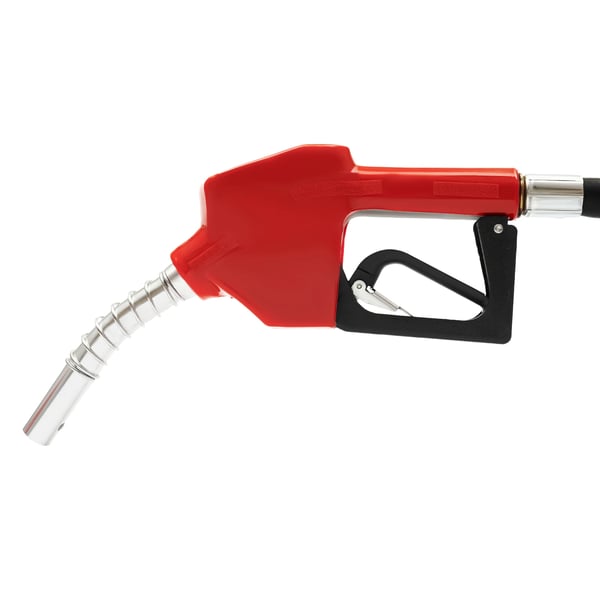 Diesel transferpumpe Sæt - Brændstof-/oliedispenser - 45 L/min - 200 W - Tæller 4-cifret del/8-cifret total - Vandtæt, vindtæt, UV-bestandig - Hvid