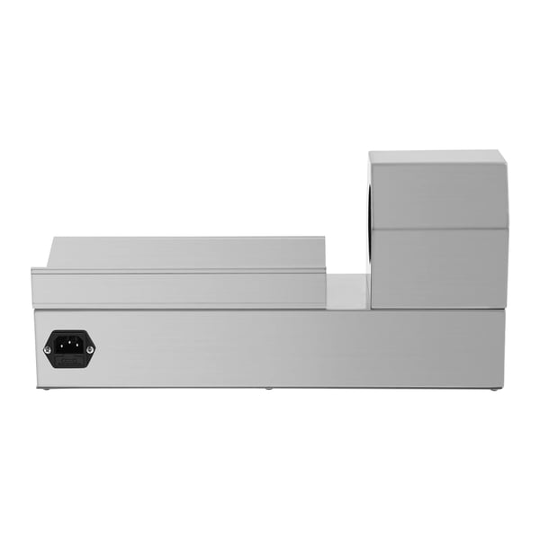 Krympemaskine til vinkapsler - Elektrisk - Til PVC/PP-kapsler - LED-display - 220V 60Hz - Sølv