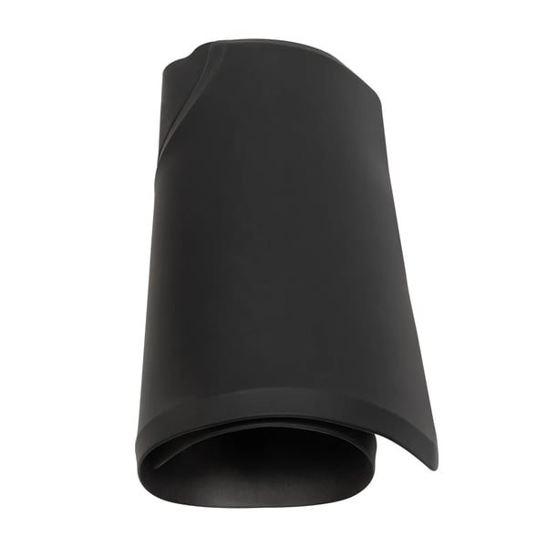 Frisørmåtte - Frisørstolmåtte - Ergonomisk - Skridsikker - Vandtæt - PVC - 91 x 152 cm - Hvid