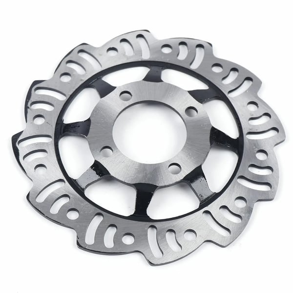 Hydraulisk Skivebremse Sæt - Til 49–125cc 4‑takt Mini Dirt/Pocket Bike - Perforeret Bremseskive - Slidstærk Bremseslange - Komplet Kit