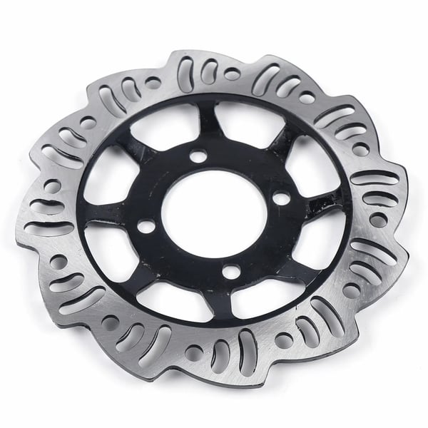 Hydraulisk Skivebremse Sæt - Til 49–125cc 4‑takt Mini Dirt/Pocket Bike - Perforeret Bremseskive - Slidstærk Bremseslange - Komplet Kit