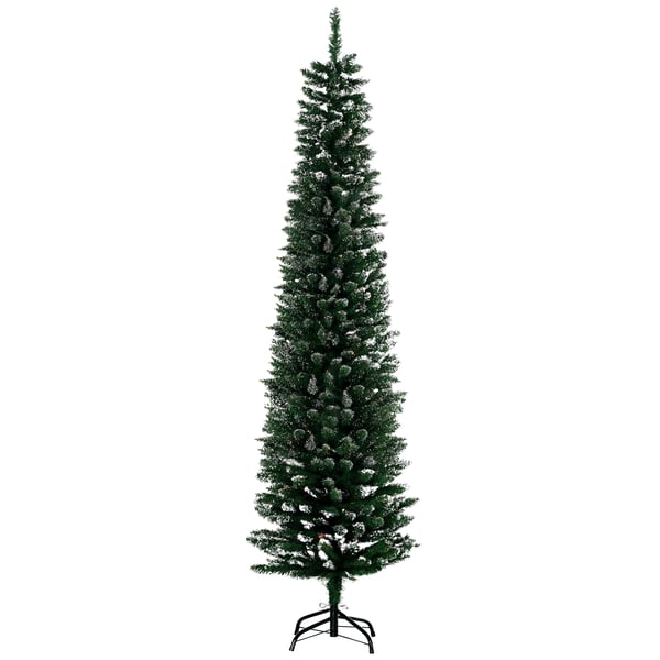 Julgran - Konstgjord julgran - 200 cm - Med metallfot - Tät och fyllig - För inomhus vardagsrum - Grön
