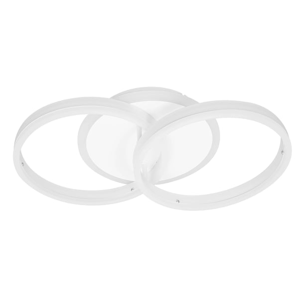 Moderne LED loftlampe - Plafond - Aluminium - Overflademonteret - 220 V AC - CE - Stue/Soveværelse - Hvid