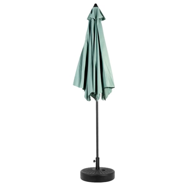 Udendørs parasol - Strand-, have- og terrasseparasol - 23 cm - UV-beskyttelse - Kanvas - Uden fod - Lysegrøn