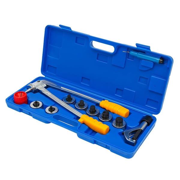 Rörexpander Set - Manuell Expandertång - 7 Huvuden - 10–28 mm (1,0–2,8 cm) - Stål - Med Bärväska - Avgradare CT-207