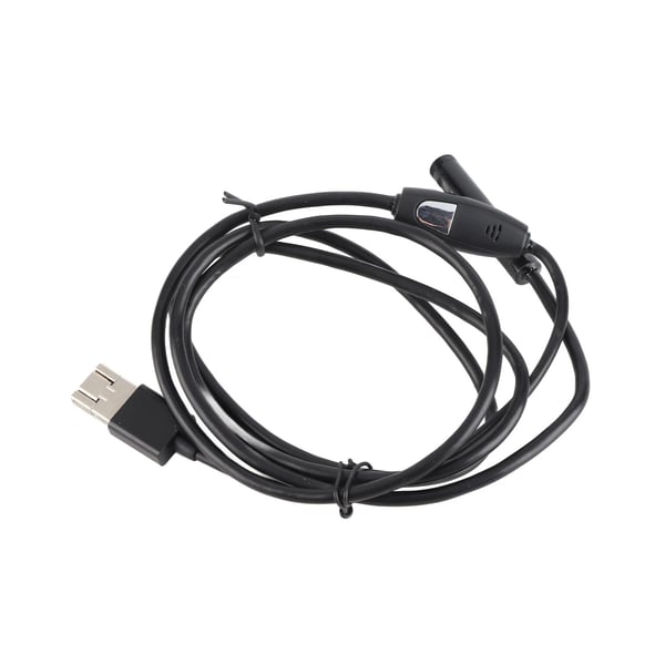 USB-tarkastuskamera - Teollinen Endoskooppi - 8 mm, 1920×1080 Full HD, IP67 Vedenpitävä, 1 m Kaapeli, Autokorjaukseen & hitsaussaumoille - Musta