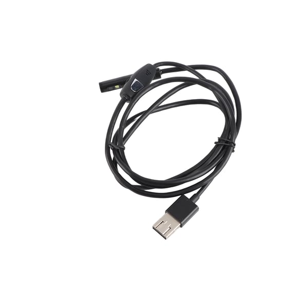 USB-tarkastuskamera - Teollinen Endoskooppi - 8 mm, 1920×1080 Full HD, IP67 Vedenpitävä, 1 m Kaapeli, Autokorjaukseen & hitsaussaumoille - Musta