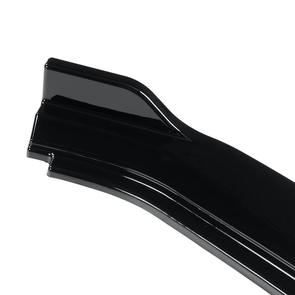 Forreste stødfangerlæbe - Spoiler trim - Golf MK7/MK7.5 2014–2017 - Frontsplitter - Blank sort