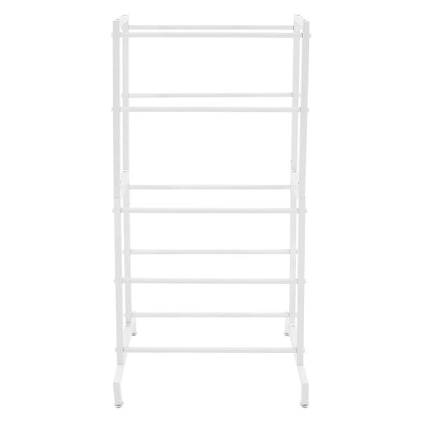 Filamentopbevaring til 3D-printer - Metalreol med 5 etager - Spoleholder - 58×36×118 cm - Hvid