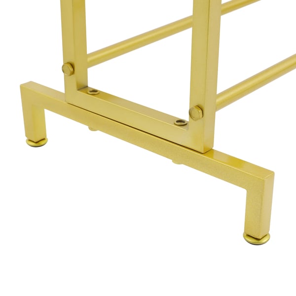 3D-printer filament reol - Metal opbevaringsreol - 5 Niveauer - Spoleholder - 58×36×118 cm - Guld