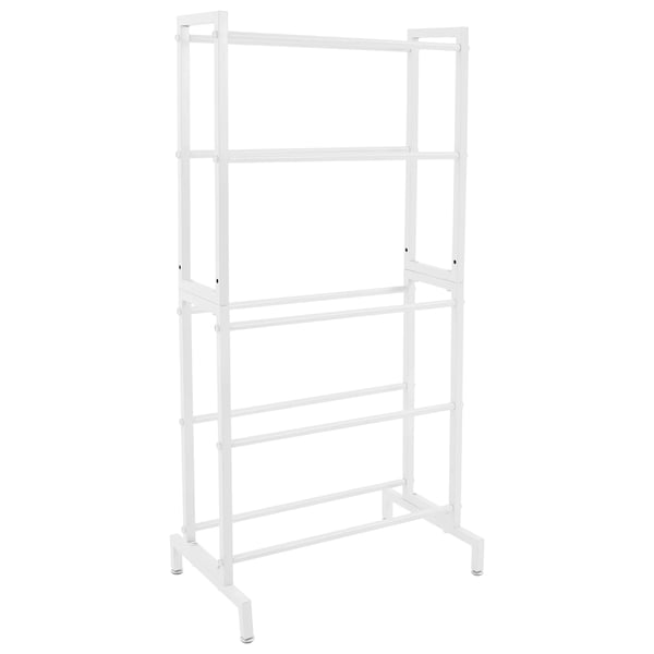 Filamentin säilytys 3D-tulostimelle - Metallihylly, 5 tasoa - Kelateline - 58×36×118 cm - Valkoinen