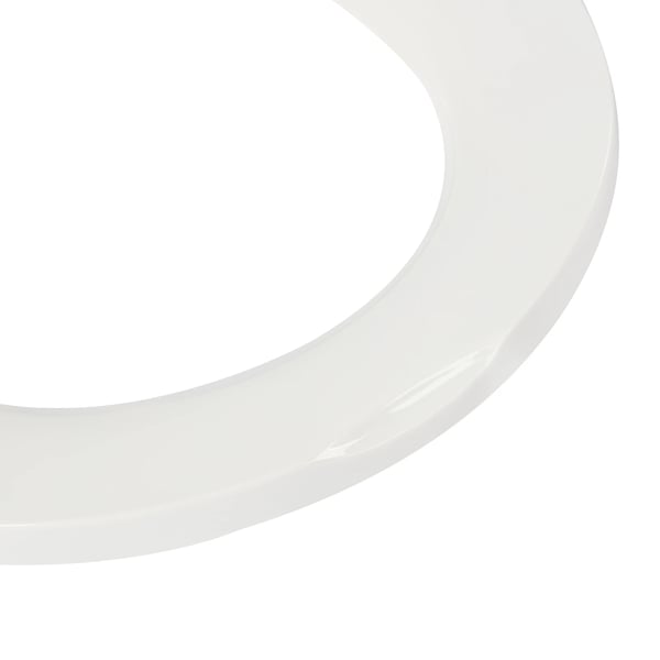 Toiletbidet - Ikke-elektrisk bidetsæde - To dyser (dame+bagdel) - Boltafstand 11,5–16,5 cm - PP-plast - Nem montering - Til aflangt WC - Hvid
