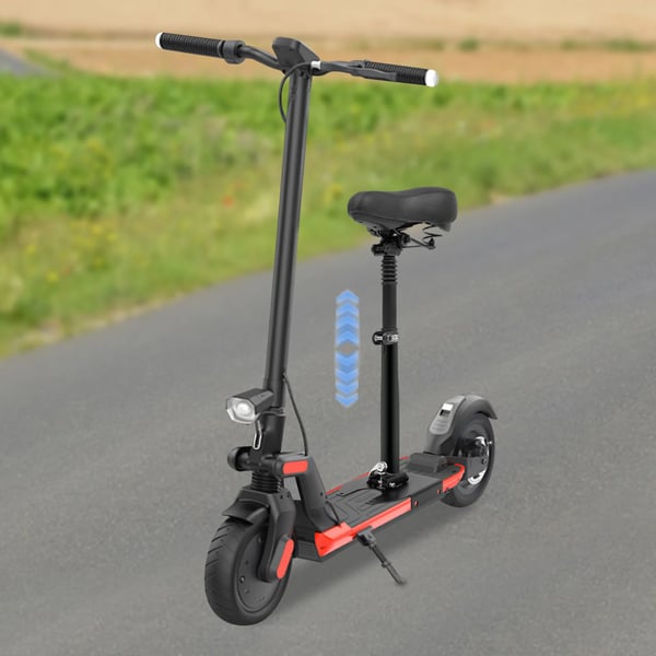 El-løbehjul Sæde - Højdejusterbart - Sammenklappeligt - 50–68 cm - Maks 100 kg - Sort