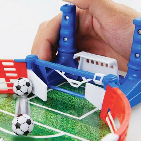 Mini Pöytäjalkapallo - Foosball Pöytäpeli - Kompakti Kannettava - Pöytämalli Sisäkäyttöön - Aikuisille Ja Lapsille - Vihreä