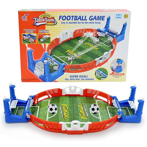 Mini Pöytäjalkapallo - Foosball Pöytäpeli - Kompakti Kannettava - Pöytämalli Sisäkäyttöön - Aikuisille Ja Lapsille - Vihreä