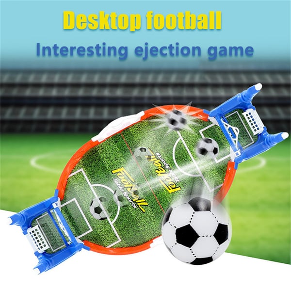 Mini Pöytäjalkapallo - Foosball Pöytäpeli - Kompakti Kannettava - Pöytämalli Sisäkäyttöön - Aikuisille Ja Lapsille - Vihreä