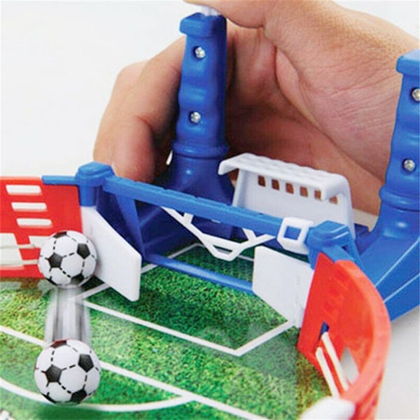Mini Pöytäjalkapallo - Foosball Pöytäpeli - Kompakti Kannettava - Pöytämalli Sisäkäyttöön - Aikuisille Ja Lapsille - Vihreä