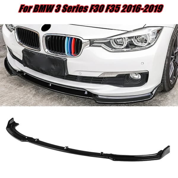 3-serie F30 F35 - Forreste kofanger læbe spoiler splitter - ABS - Diffuser - Kofangerbeskyttelse - Body kit - 2016–2019