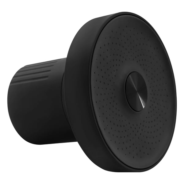 Suihkupää suodattimella - Pyöreä 13,5 cm - NSF-177 Sertifioitu - Korkeapaineinen & vettä säästävä - Integroitu suodatin - ABS - Musta