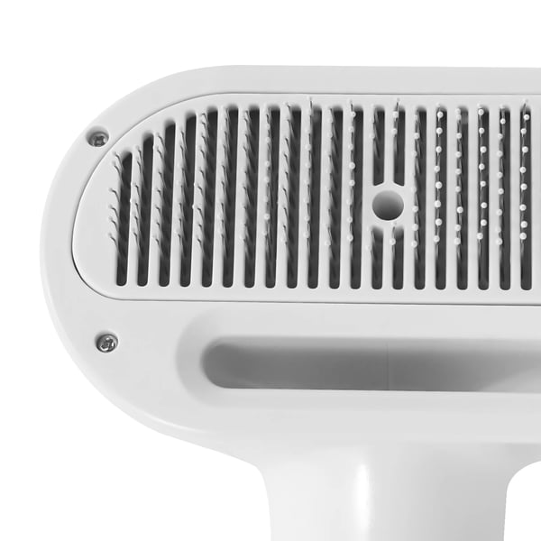 Lemmikkikuivain - Käsikäyttöinen koira- & kissakuivain - 106000 rpm - 3 nopeutta - 3 lämpötilaa - 4 suutinta - EU‑pistoke 220–230V - Valkoinen
