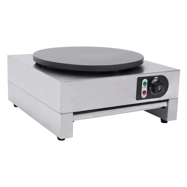 Elektrisk crepe maker - Pandekageplade - Effekt 3 kW - 220V 50Hz - Justerbar Temperatur 50–300°C - Non-stick - Til hjem og restaurant