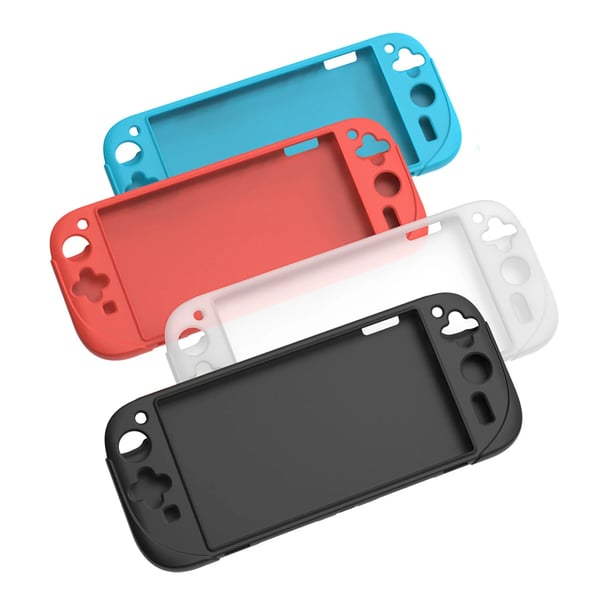Silikonecover til Switch 2 - TNS-3158 beskyttelsesetui - Stødsikkert - Ridsefast - Skridsikkert greb - Præcis pasform - Blå