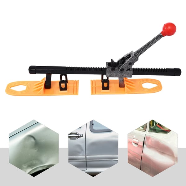 Bilbulefjerner - Værktøjssæt - Pladetrækker - Til karrosserireparation - Jern, Nylon, PVC