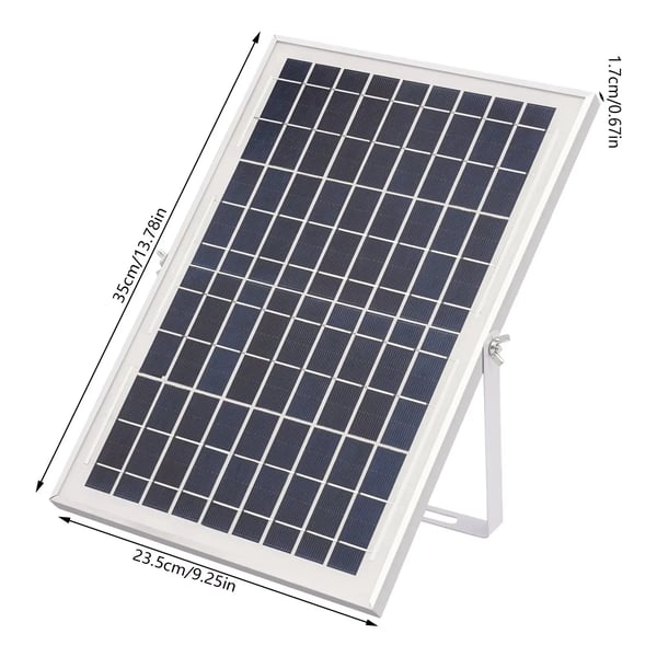 Aurinkokäyttöinen suihkulähdepumppu - Lammikkopumppu - 10 W - 1000 l/h - Aurinkopaneelilla - IP68 Vesitiivis - Vapaasti Seisova - Musta