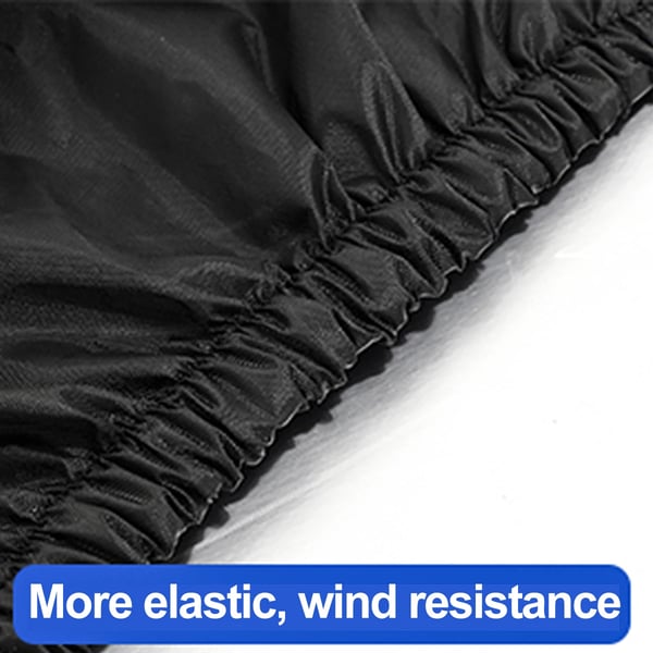 Havestolsovertræk - 2 stk. 91x71x120 cm - Vandtæt - UV-beskyttelse - Støvafvisende - 100 % Polyester - Hvid