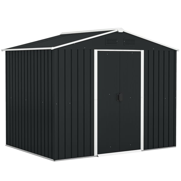 Växthustunnel - Folietunnel - Mått 300x300x200 cm - Rullgardinsdörr - Fyra Nätfönster - PE-duk 140 g/m² - Galvaniserad Stålram - Vattentät - Grön