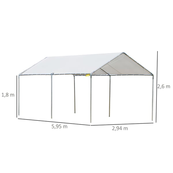 Trädgårdsbod - Redskapsbod i metall - 195×122×181,5 cm - Vattentät - 2 skjutdörrar - Fönster - Krokar - Bas utan golv - Grön