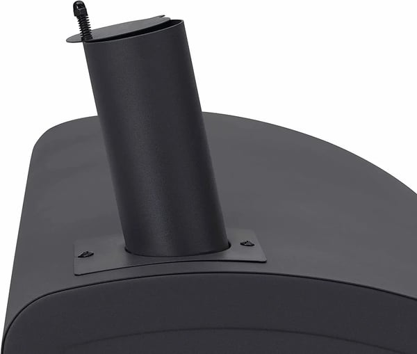 BBQ Hiiligrilli - Grillikärry - Erittäin suuri paistoala - 6+ hengelle - Pulverimaalattu rauta - Pyörillä