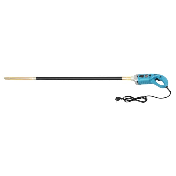 Betongvibrator - Handhållen Stavvibrator 35-3 - Sladdriven - Ø 3,5 cm stav - EU-plugg - CE - Blå