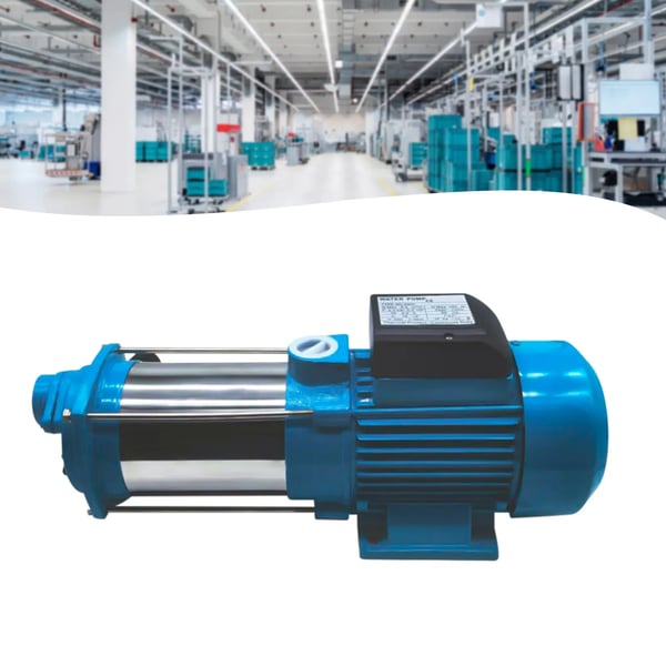 Vesipumppu - Keskipakoinen kastelupumppu - 2500 W - Korkeapaine - 110 m nostokorkeus - 220 V EU‑pistoke - Ruostumaton teräs - 2850 rpm