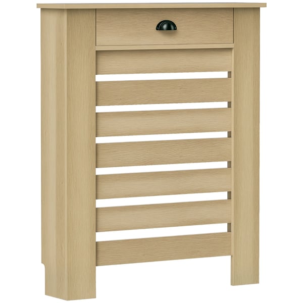 Radiatorskydd - Elementskydd - Med Låda - MDF - 78 x 19 x 95,5 cm - För Vardagsrum Sovrum Hall - Brun