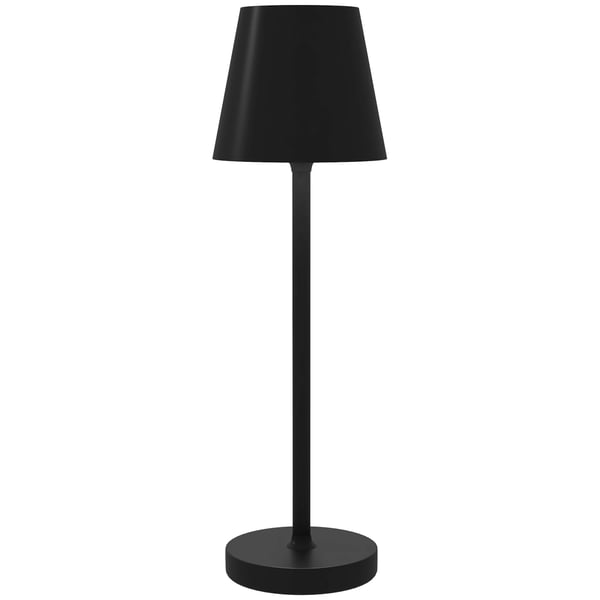 Trådlös Bordslampa - Sänglampa - USB‑C Uppladdningsbar - LED - 3 Färgtemperaturer - 249–2000 lm - Ø11,2×36,5 cm - Grå