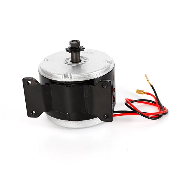 Elektrisk DC-motor - MY1016 - 24 V 250 W - Børstet - 2750 rpm - Til minibike - Sort