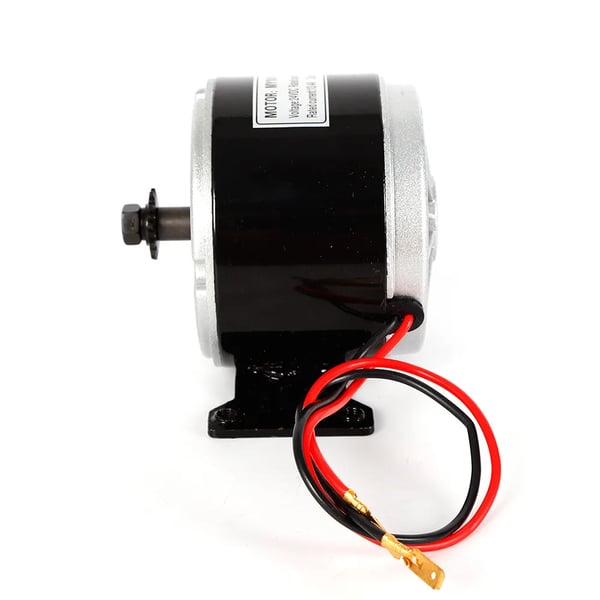 Elektrisk DC-motor - MY1016 - 24 V 250 W - Børstet - 2750 rpm - Til minibike - Sort