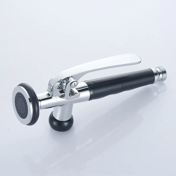 Brusehoved til køkkenarmatur - Sprayhoved - 360° justerbart - Messing - Keramisk ventil - 2 stråletyper - G1/2 (1,27 cm) EU-gevind