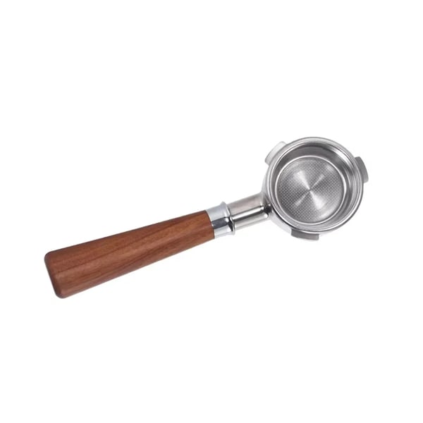 Espressosæt - 58 mm bundløs portafilter - 304 rustfrit stål - Tamper og fordeler/leveler - Til hjemmet