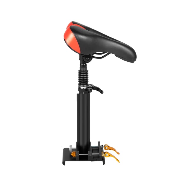 El-løbehjul Sadel - Monteringssæt - Støddæmpet - Højde 45–65 cm - Max 100 kg - Passer M365/M365 Pro - Sæde 16×25 cm - Sort