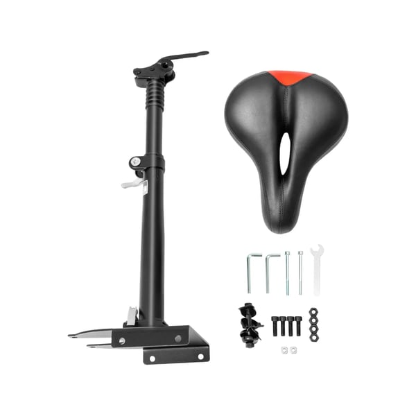 E-scooter/El-løbehjul Sæde - Højdejusterbar, Sammenklappelig - 50–68 cm - Maks 100 kg - Reservedel - Sort