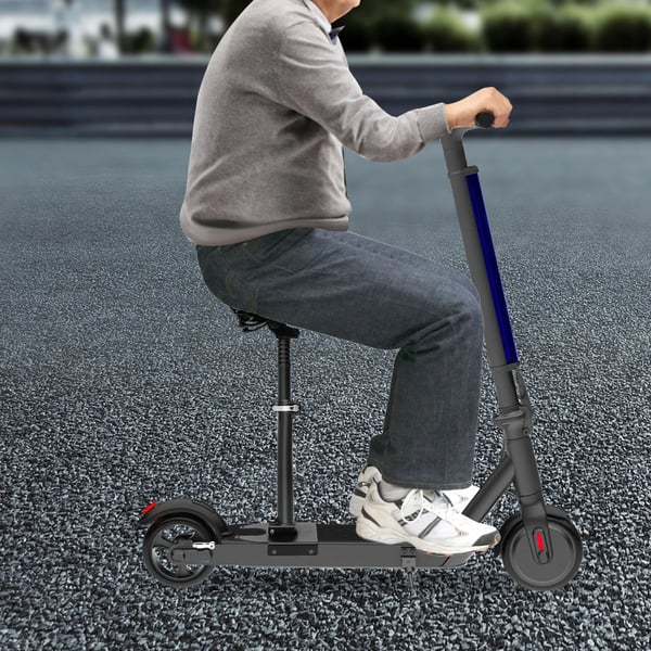 E-scooter/El-løbehjul Sæde - Højdejusterbar, Sammenklappelig - 50–68 cm - Maks 100 kg - Reservedel - Sort