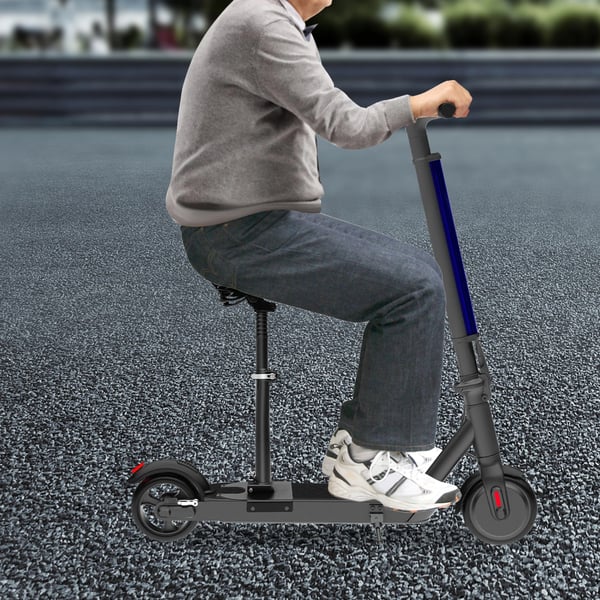 E-scooter/El-løbehjul Sæde - Højdejusterbar, Sammenklappelig - 50–68 cm - Maks 100 kg - Reservedel - Sort
