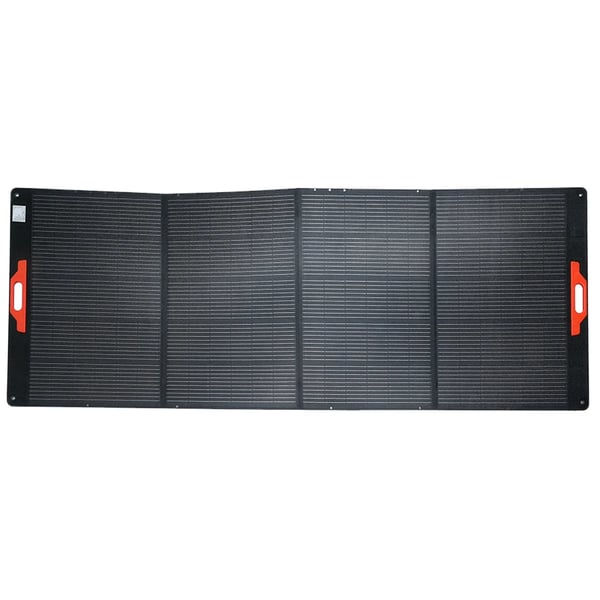 Solpanel - Foldbar bærbar monokrystallinsk - 400 W - Op til 23% effektivitet - Justerbart støtteben - IP68 vandtæt - ETFE-belægning