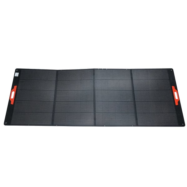 Solpanel - Foldbar bærbar monokrystallinsk - 400 W - Op til 23% effektivitet - Justerbart støtteben - IP68 vandtæt - ETFE-belægning
